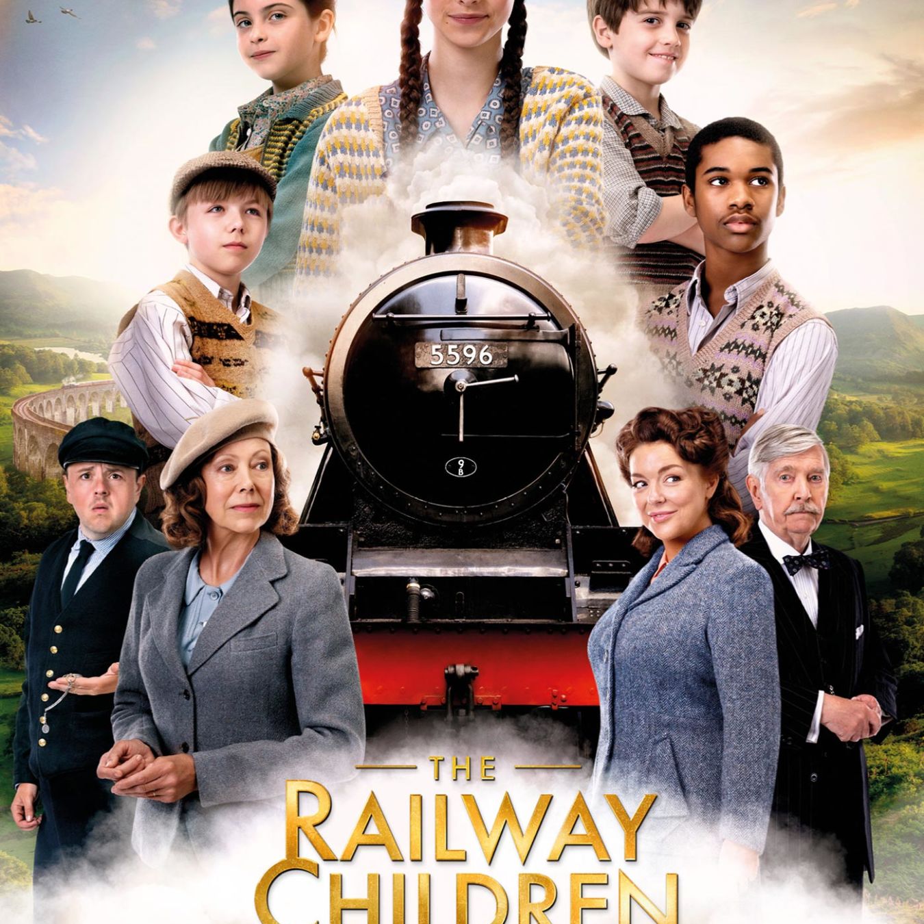 Publicity poster for The Railway Children: Return