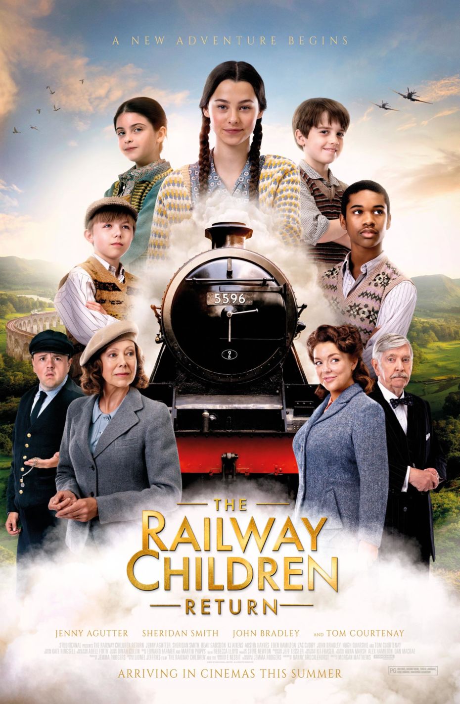 Publicity poster for The Railway Children: Return