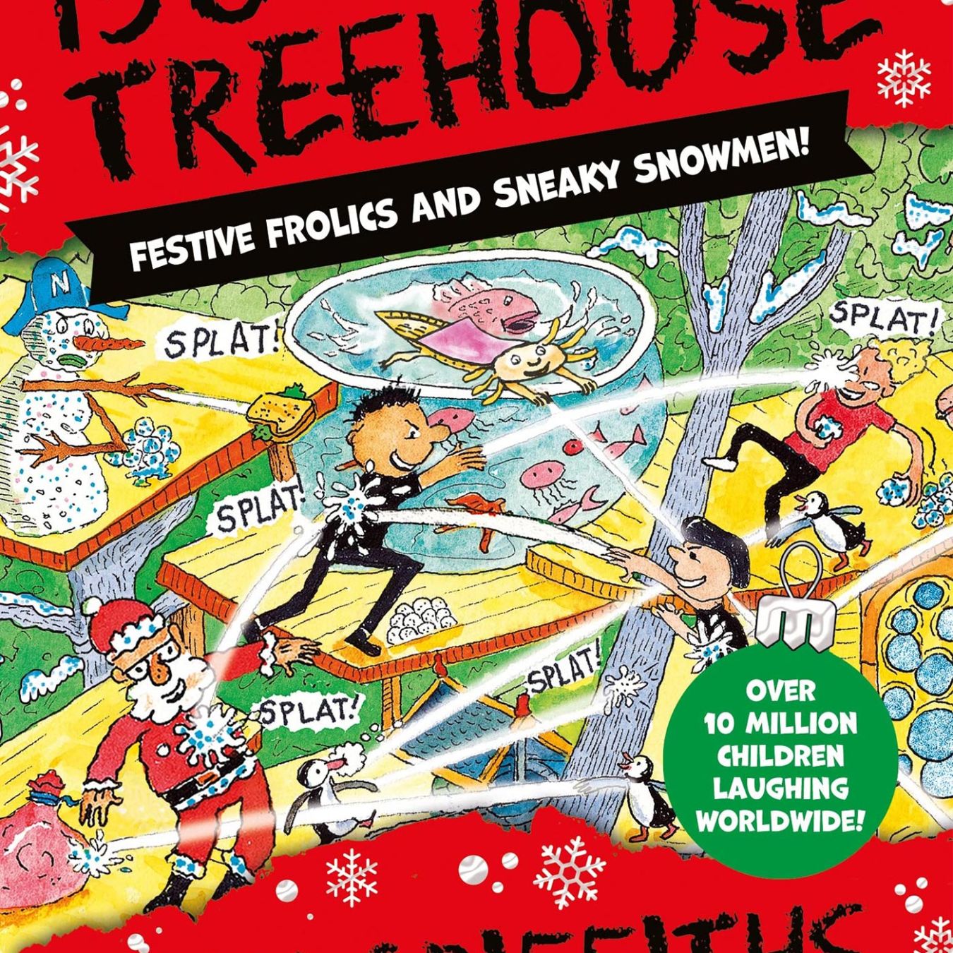 Book jacket for 156 Storey Treehouse by Andy Griffiths