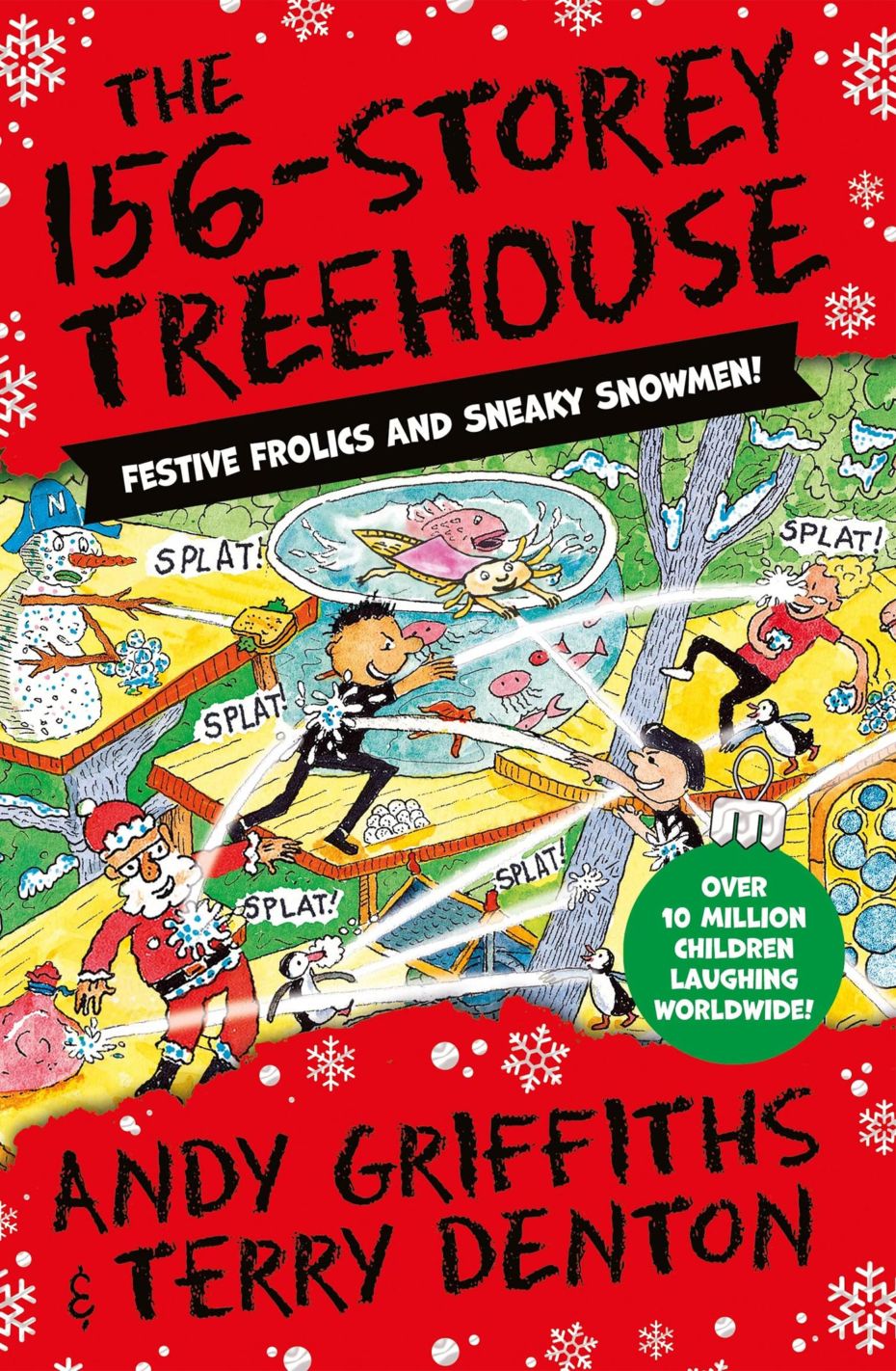Book jacket for 156 Storey Treehouse by Andy Griffiths