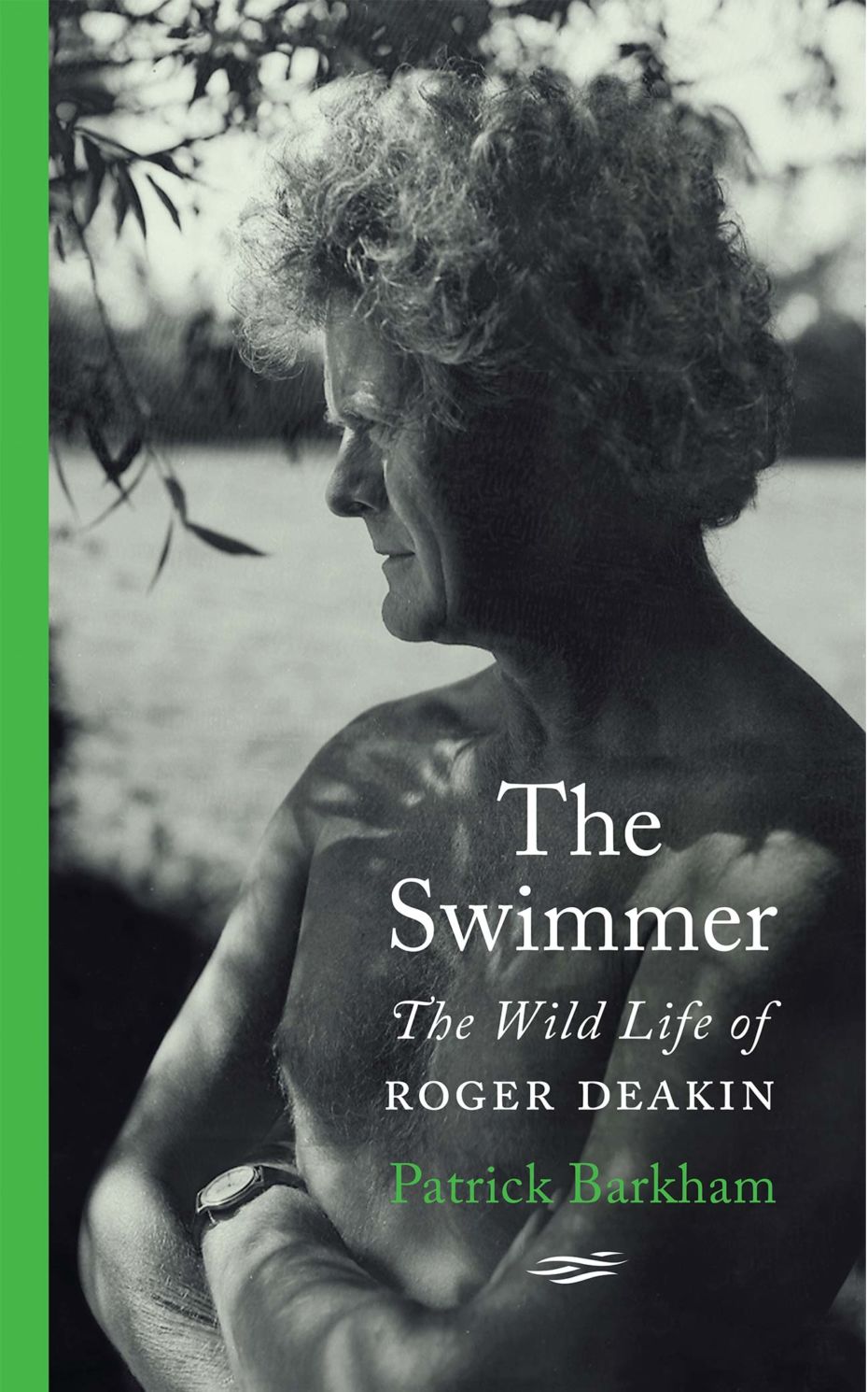 Book cover 'The Swimmer' written by Patrick Barkham