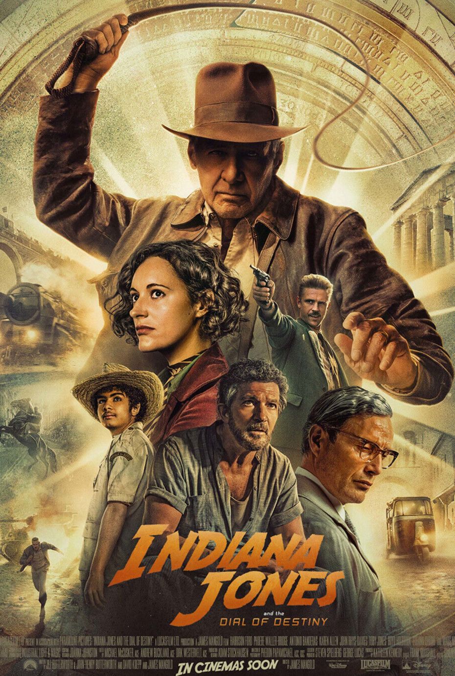 Film poster for Indiana Jones and the Dial of Destiny