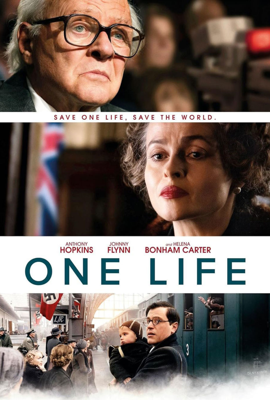Cinema poster for film 'One Life' 12A