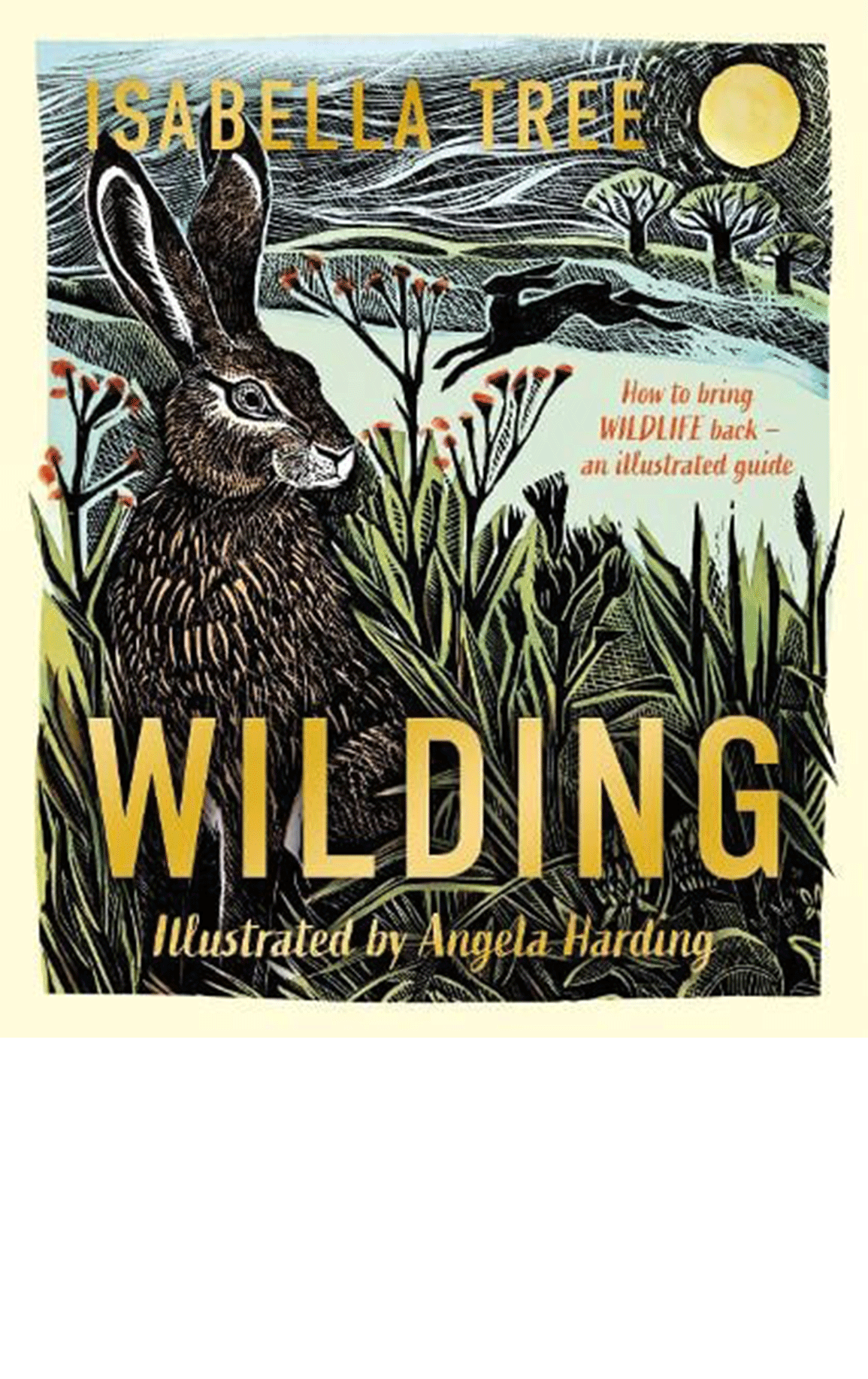 Book jacket for Isabella Tree book called Wilding
